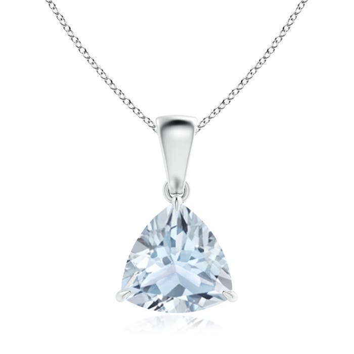 A - Aquamarine / 1.4 CT / 14 KT White Gold