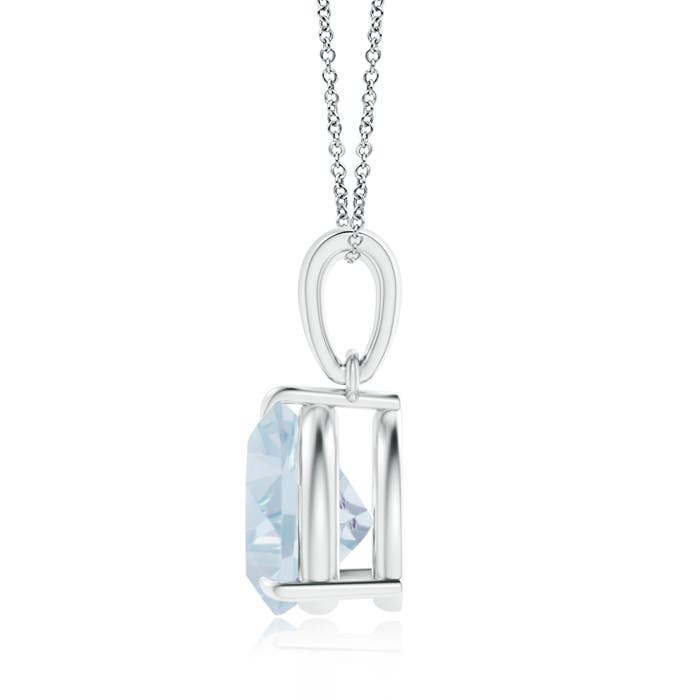 A - Aquamarine / 1.4 CT / 14 KT White Gold