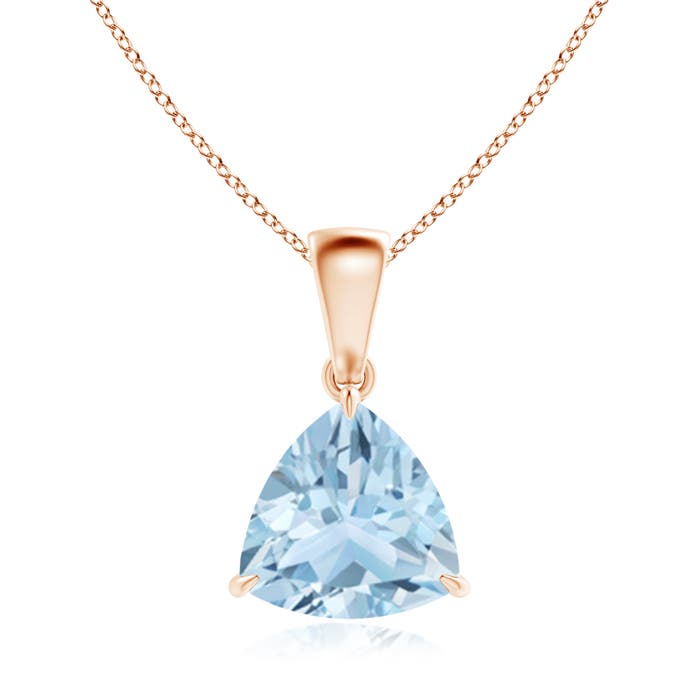 AA - Aquamarine / 1.4 CT / 14 KT Rose Gold