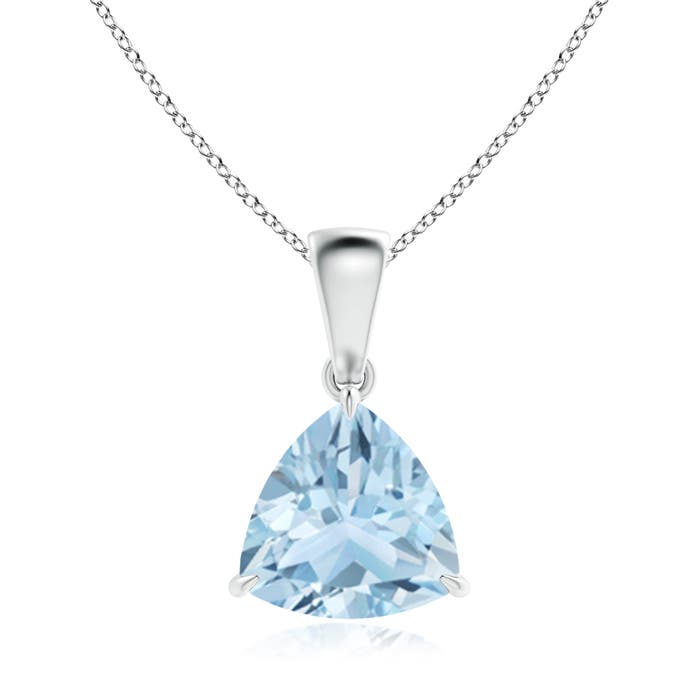 AA - Aquamarine / 1.4 CT / 14 KT White Gold