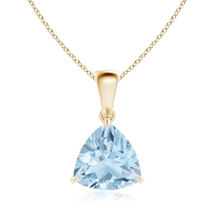 AA - Aquamarine / 1.4 CT / 14 KT Yellow Gold