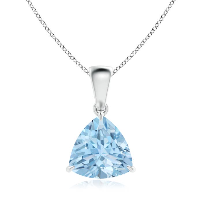 AAA - Aquamarine / 1.4 CT / 14 KT White Gold