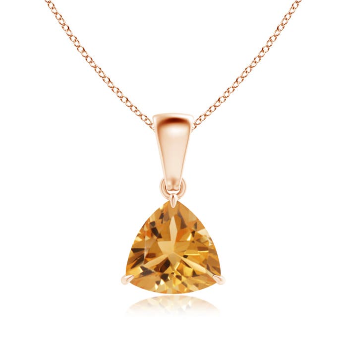 A - Citrine / 0.92 CT / 14 KT Rose Gold