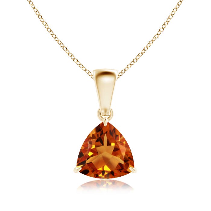 AAAA - Citrine / 0.92 CT / 14 KT Yellow Gold