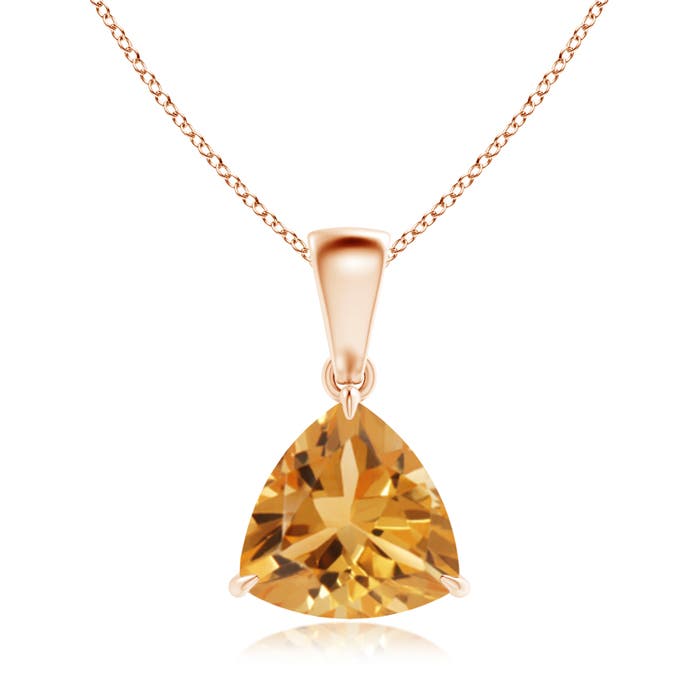 A - Citrine / 1.4 CT / 14 KT Rose Gold