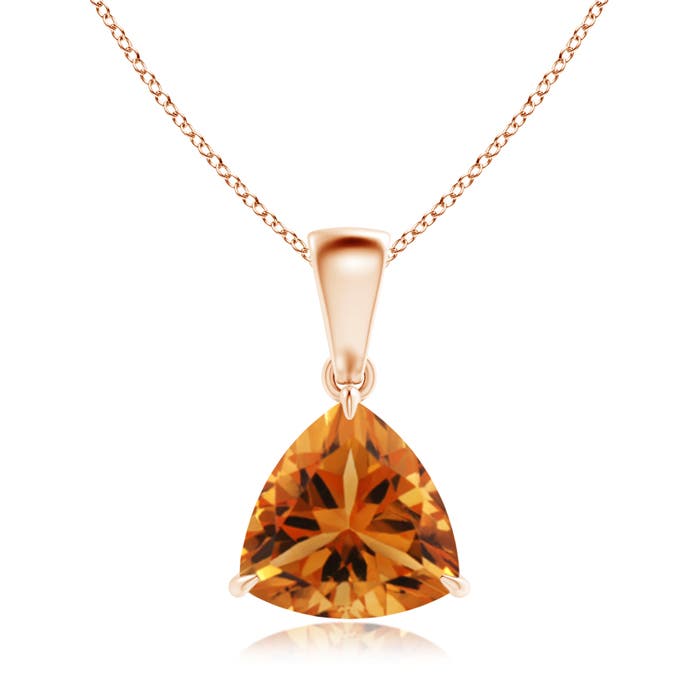 AAA - Citrine / 1.4 CT / 14 KT Rose Gold