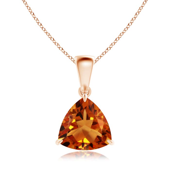 AAAA - Citrine / 1.4 CT / 14 KT Rose Gold