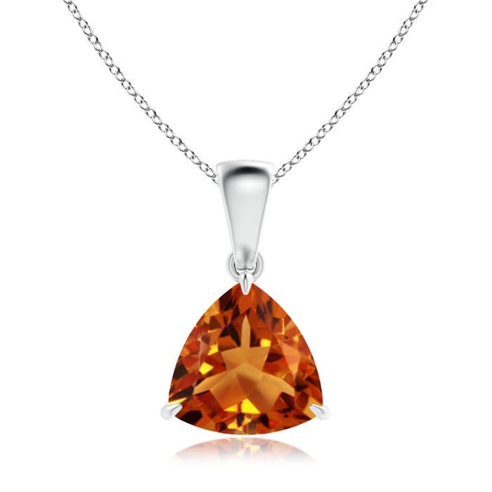 AAAA - Citrine / 1.4 CT / 14 KT White Gold