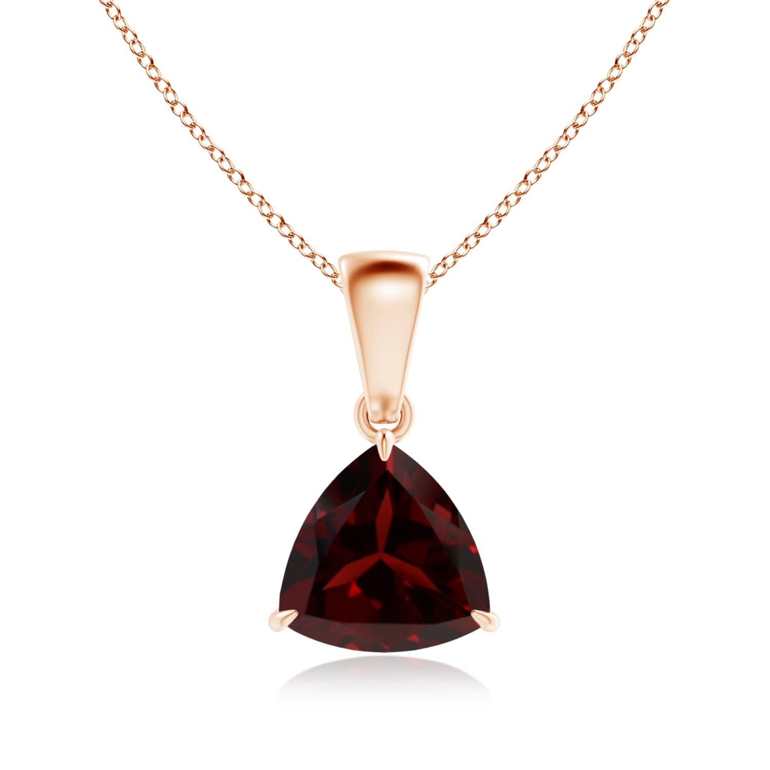 A - Garnet / 1.3 CT / 14 KT Rose Gold