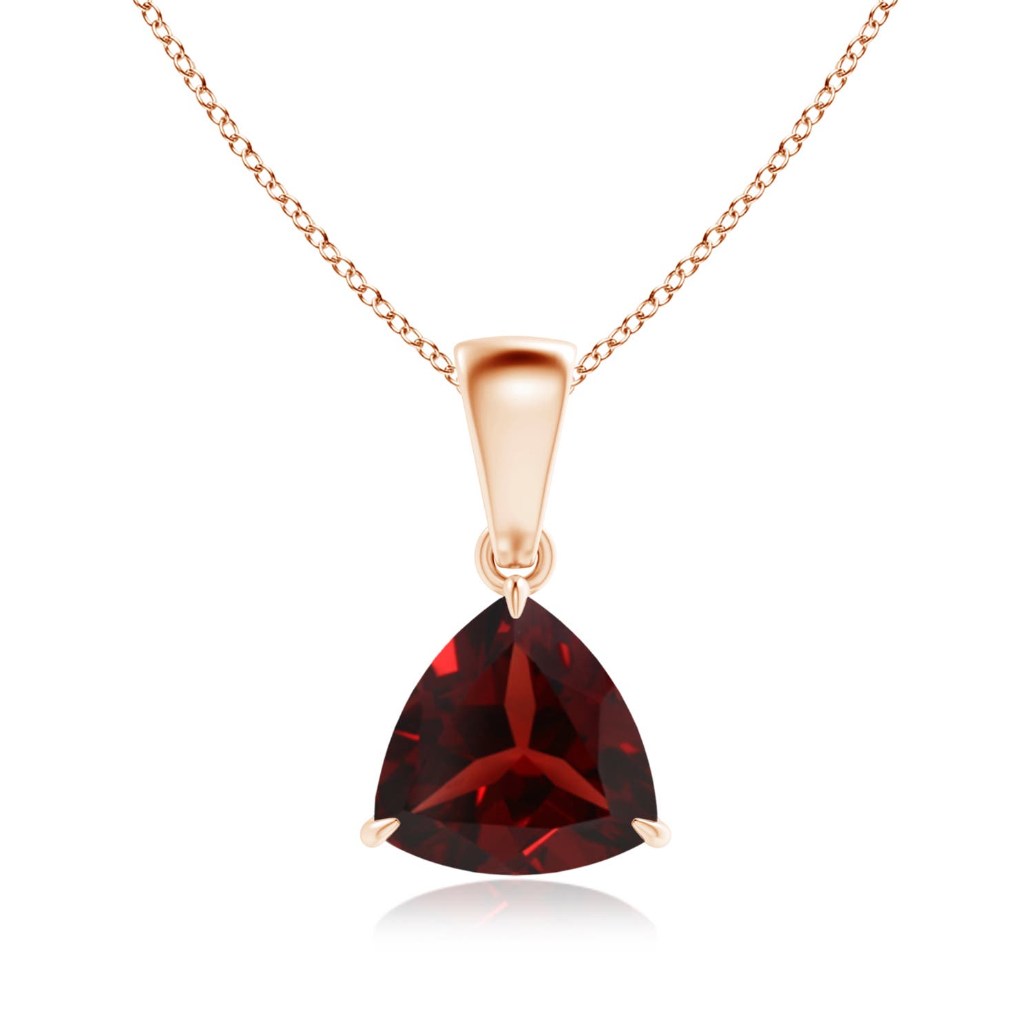 AAA - Garnet / 1.3 CT / 14 KT Rose Gold