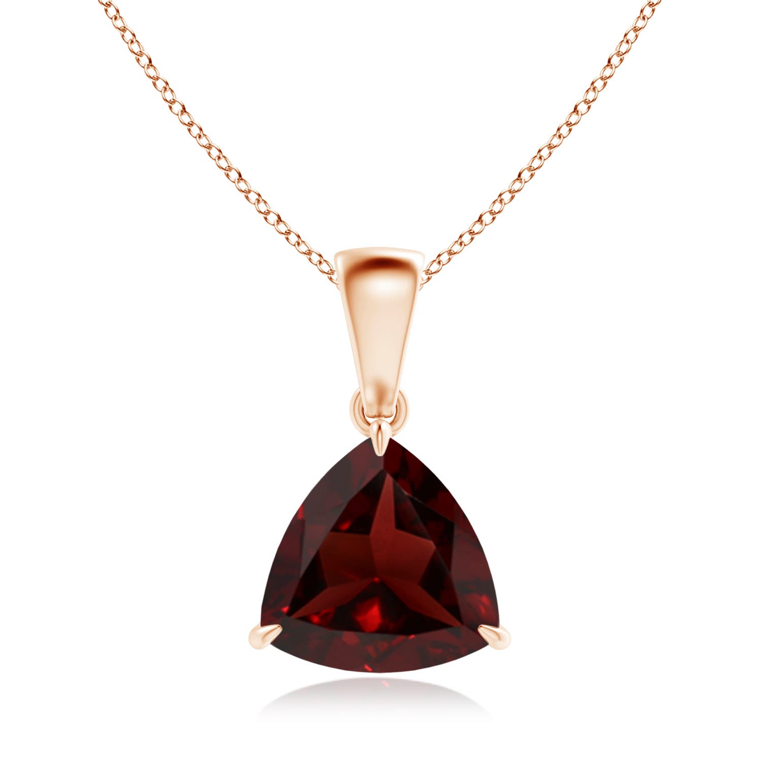 AA - Garnet / 1.9 CT / 14 KT Rose Gold