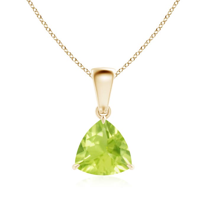 A - Peridot / 1.2 CT / 14 KT Yellow Gold