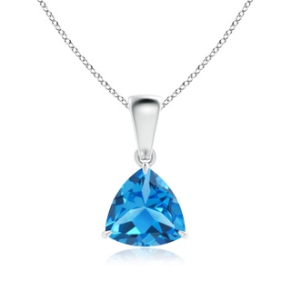 Trillion AAAA Swiss Blue Topaz