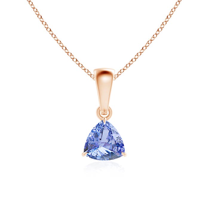 A - Tanzanite / 0.4 CT / 14 KT Rose Gold