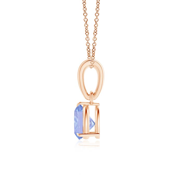 A - Tanzanite / 0.4 CT / 14 KT Rose Gold