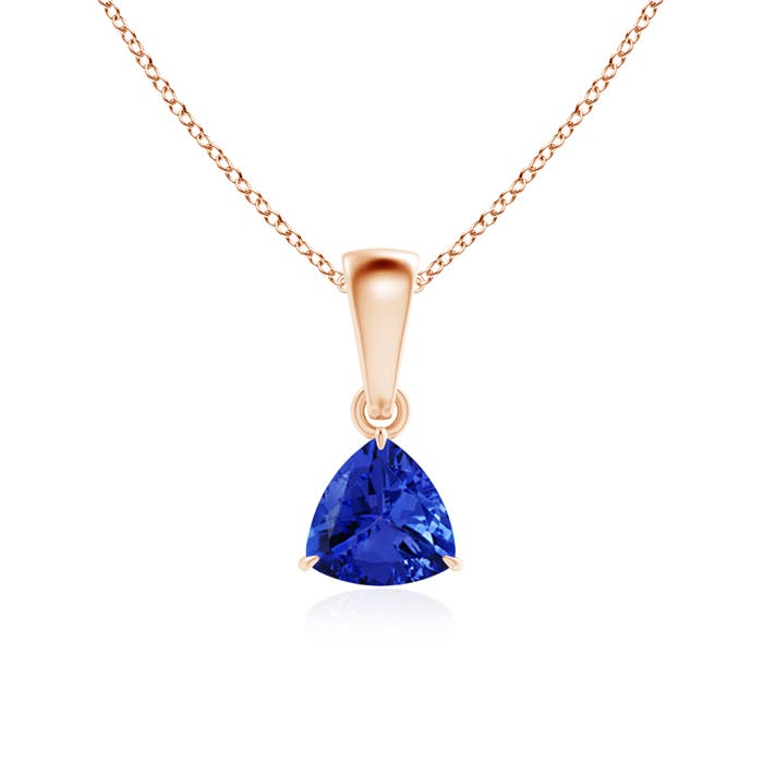 AAA - Tanzanite / 0.4 CT / 14 KT Rose Gold