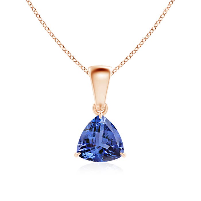 AA - Tanzanite / 0.75 CT / 14 KT Rose Gold