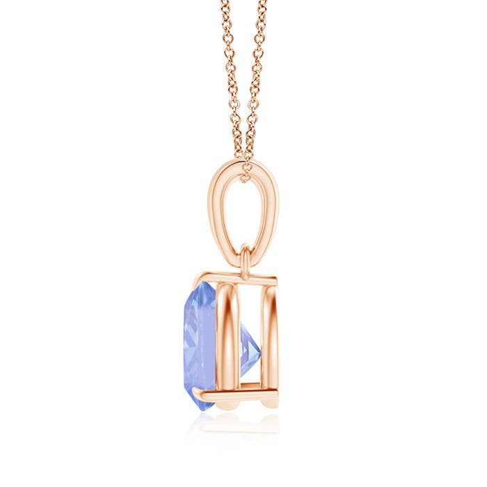 A - Tanzanite / 1.2 CT / 14 KT Rose Gold