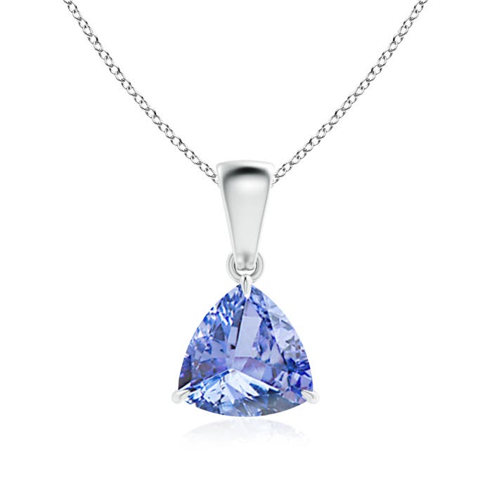 A - Tanzanite / 1.2 CT / 14 KT White Gold