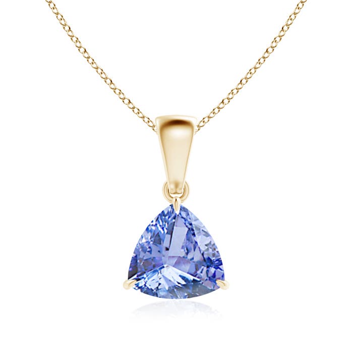 A - Tanzanite / 1.2 CT / 14 KT Yellow Gold