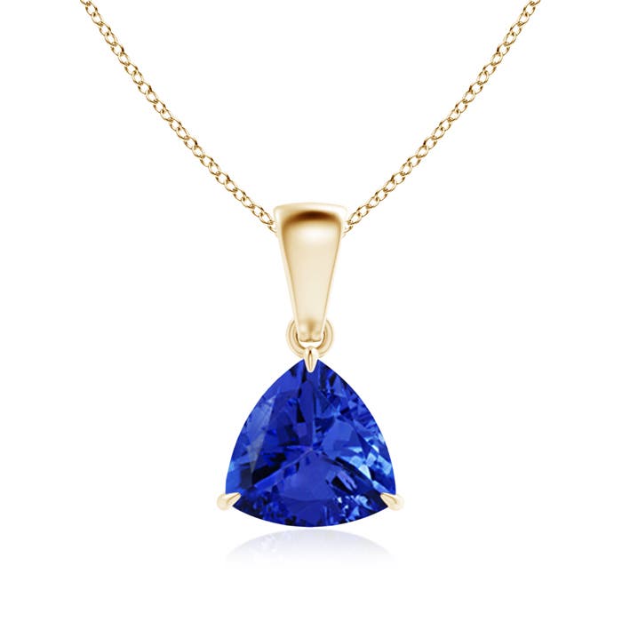 AAA - Tanzanite / 1.2 CT / 14 KT Yellow Gold