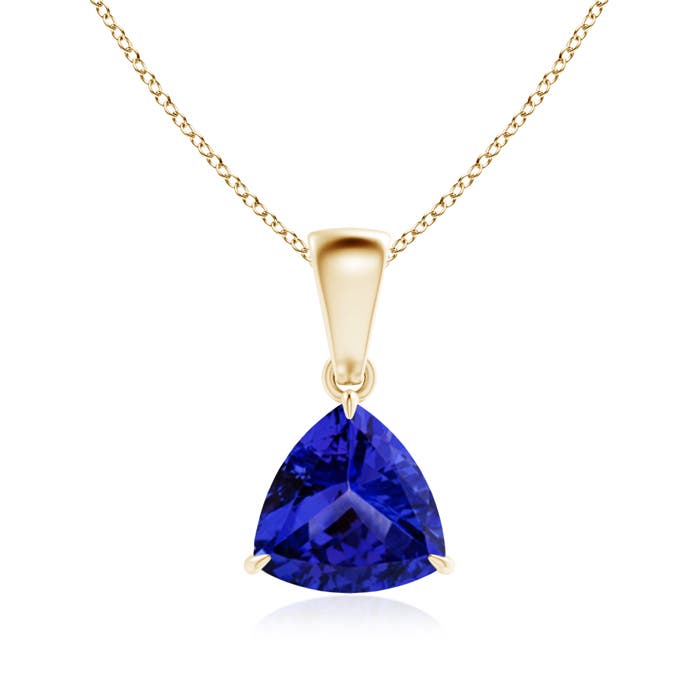 AAAA - Tanzanite / 1.2 CT / 14 KT Yellow Gold