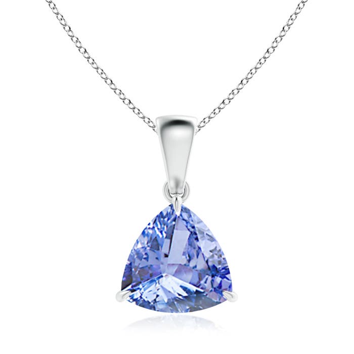 A - Tanzanite / 1.8 CT / 14 KT White Gold