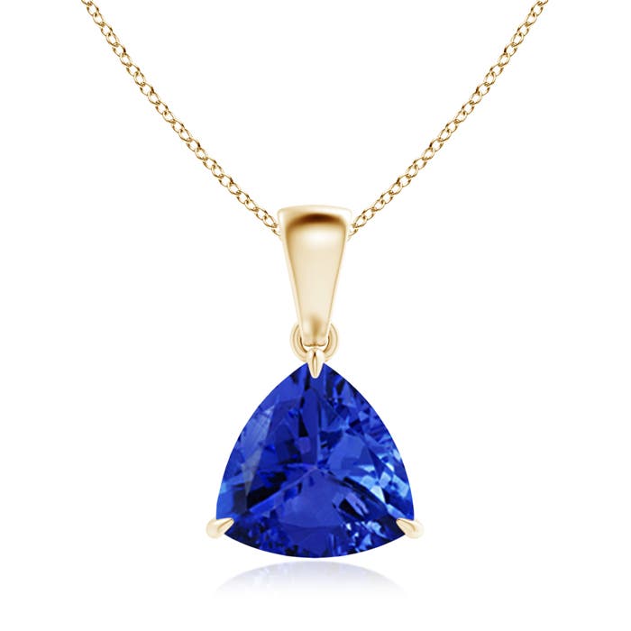 AAA - Tanzanite / 1.8 CT / 14 KT Yellow Gold