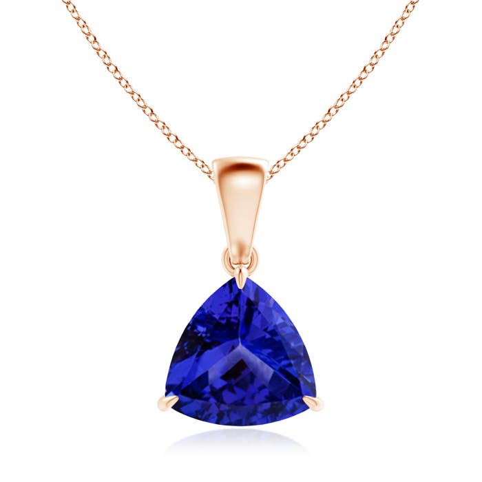 AAAA - Tanzanite / 1.8 CT / 14 KT Rose Gold