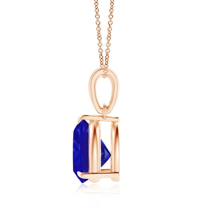 AAAA - Tanzanite / 1.8 CT / 14 KT Rose Gold