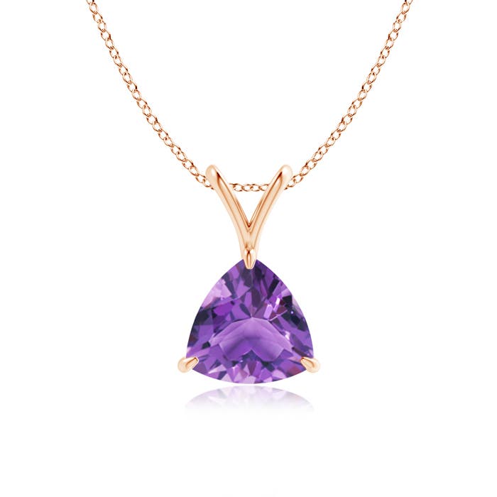 AA - Amethyst / 1.1 CT / 14 KT Rose Gold