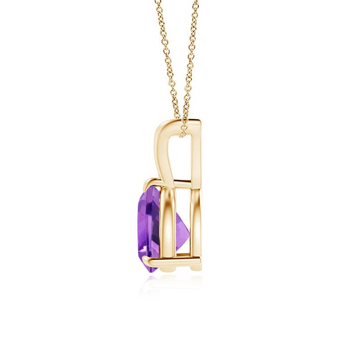 AA - Amethyst / 1.1 CT / 14 KT Yellow Gold