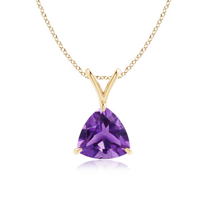 AAA - Amethyst / 1.1 CT / 14 KT Yellow Gold