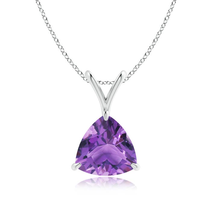 AA - Amethyst / 1.6 CT / 14 KT White Gold