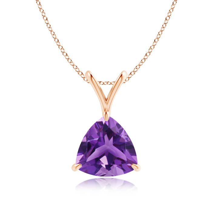 AAA - Amethyst / 1.6 CT / 14 KT Rose Gold