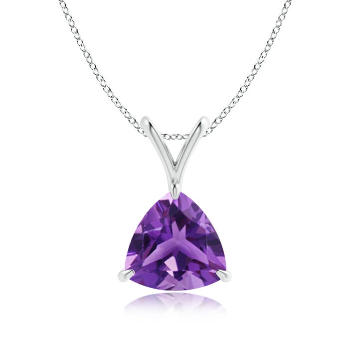 AAA - Amethyst / 1.6 CT / 14 KT White Gold