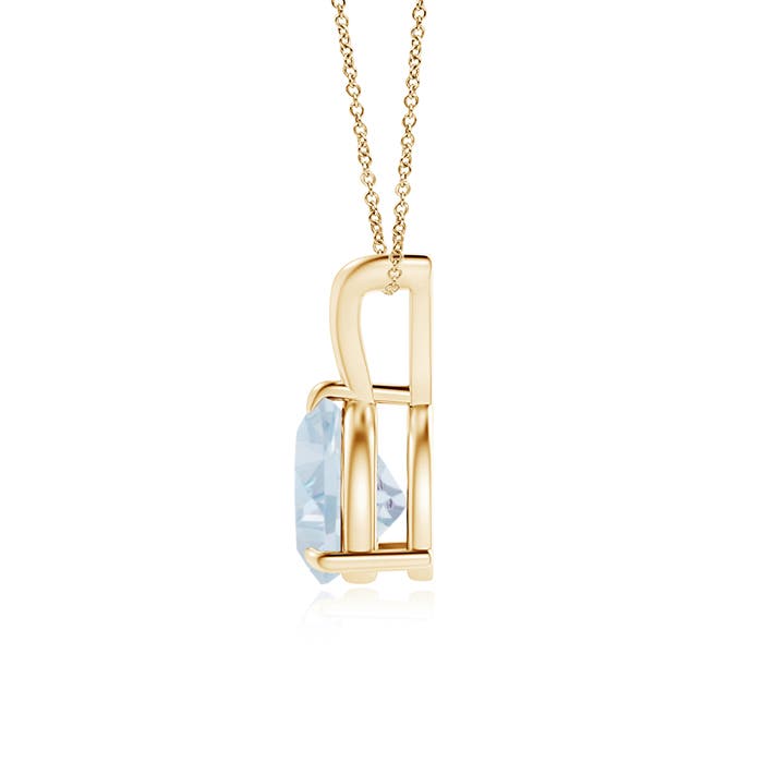 A - Aquamarine / 1 CT / 14 KT Yellow Gold