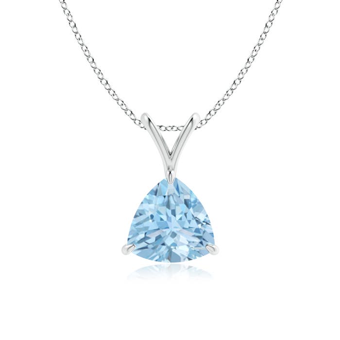 AAA - Aquamarine / 1 CT / 14 KT White Gold