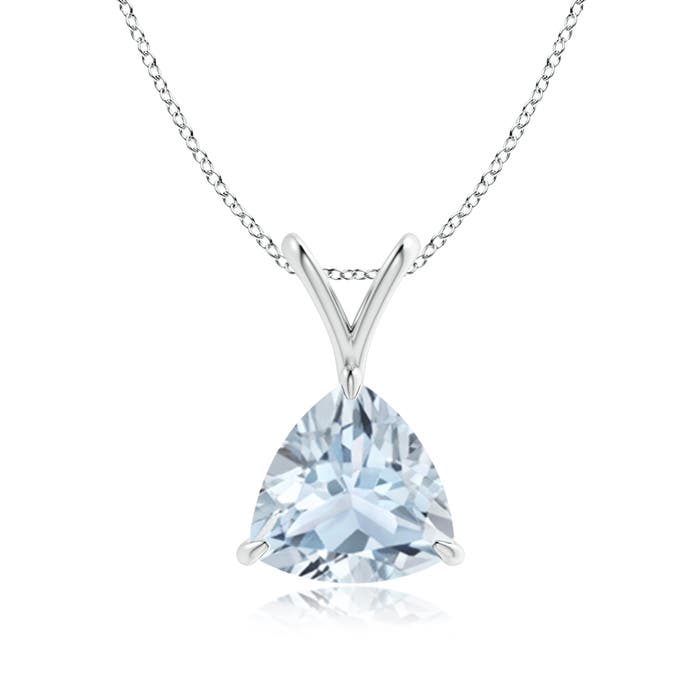 A - Aquamarine / 1.4 CT / 14 KT White Gold