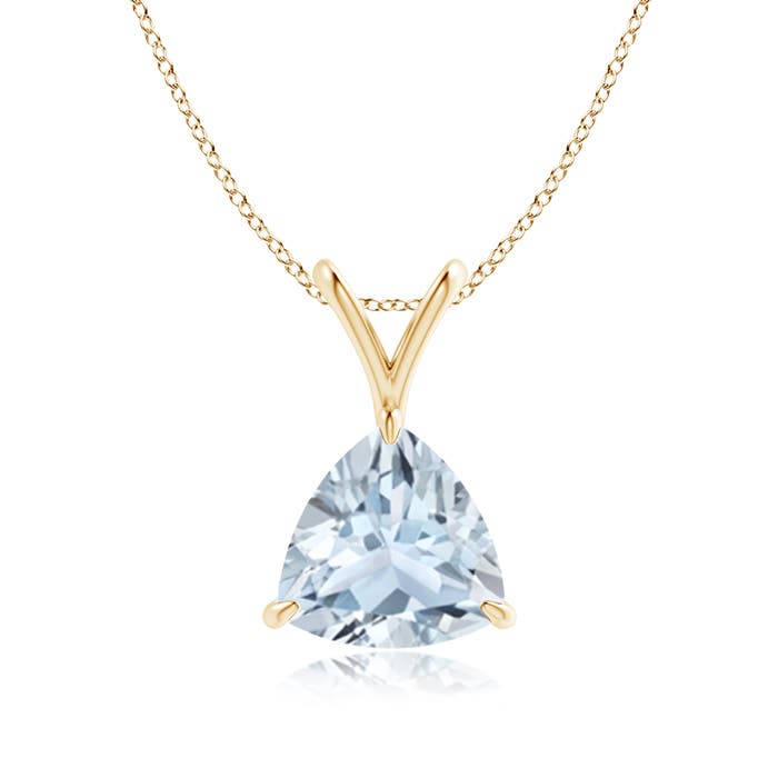 A - Aquamarine / 1.4 CT / 14 KT Yellow Gold