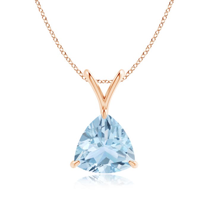 AA - Aquamarine / 1.4 CT / 14 KT Rose Gold