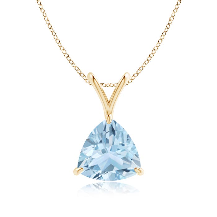 AA - Aquamarine / 1.4 CT / 14 KT Yellow Gold