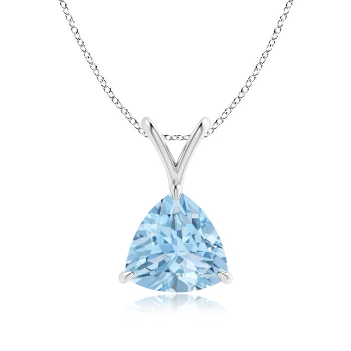 AAA - Aquamarine / 1.4 CT / 14 KT White Gold