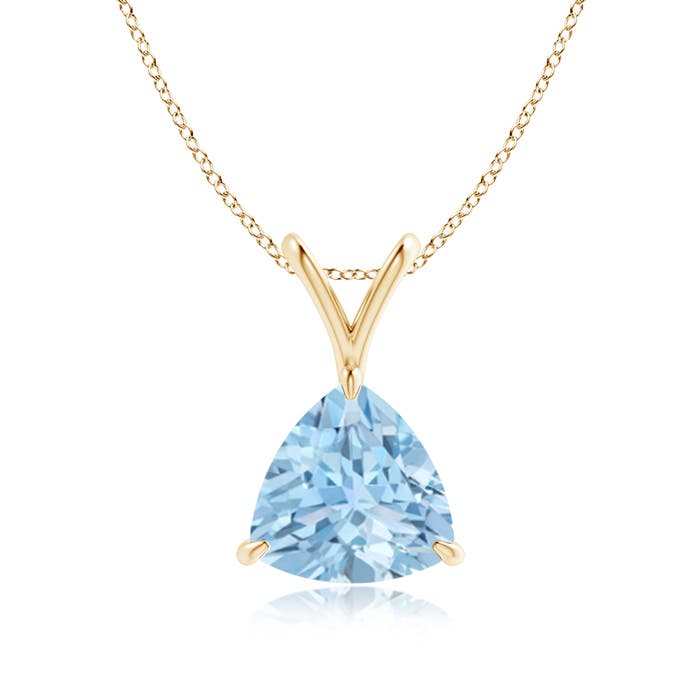 AAA - Aquamarine / 1.4 CT / 14 KT Yellow Gold