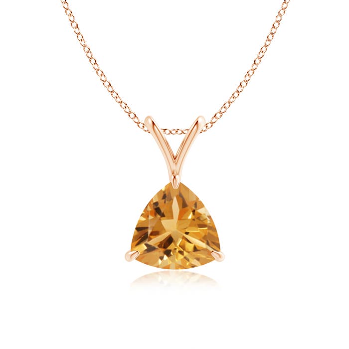 A - Citrine / 0.92 CT / 14 KT Rose Gold