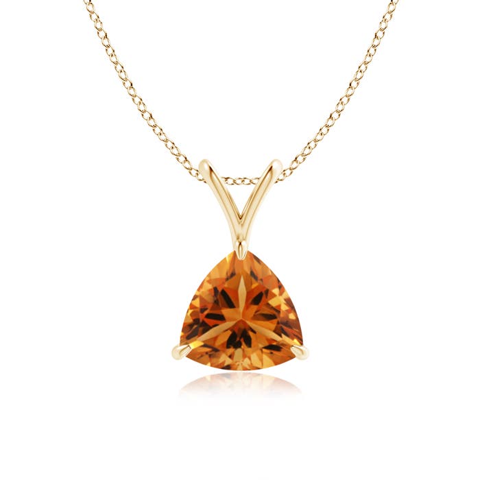 AAA - Citrine / 0.92 CT / 14 KT Yellow Gold