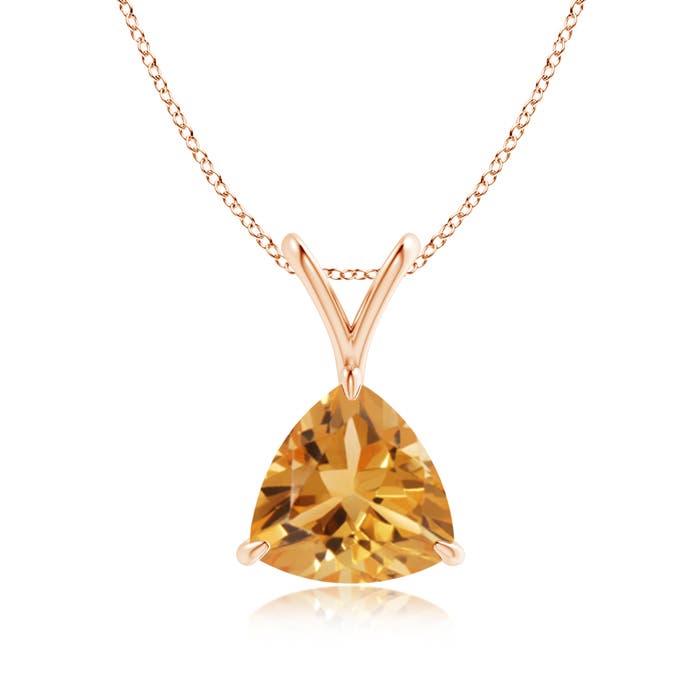 A - Citrine / 1.4 CT / 14 KT Rose Gold