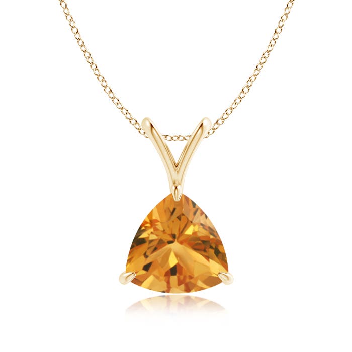 AA - Citrine / 1.4 CT / 14 KT Yellow Gold