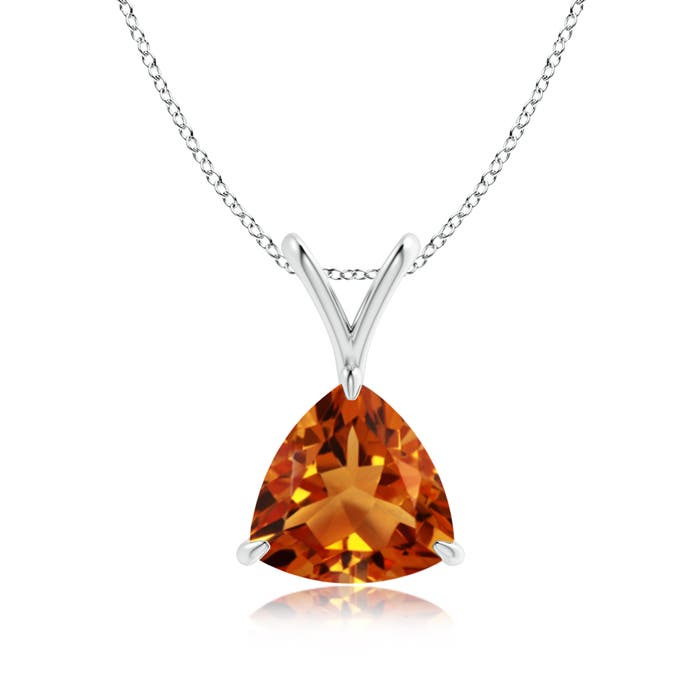 AAAA - Citrine / 1.4 CT / 14 KT White Gold