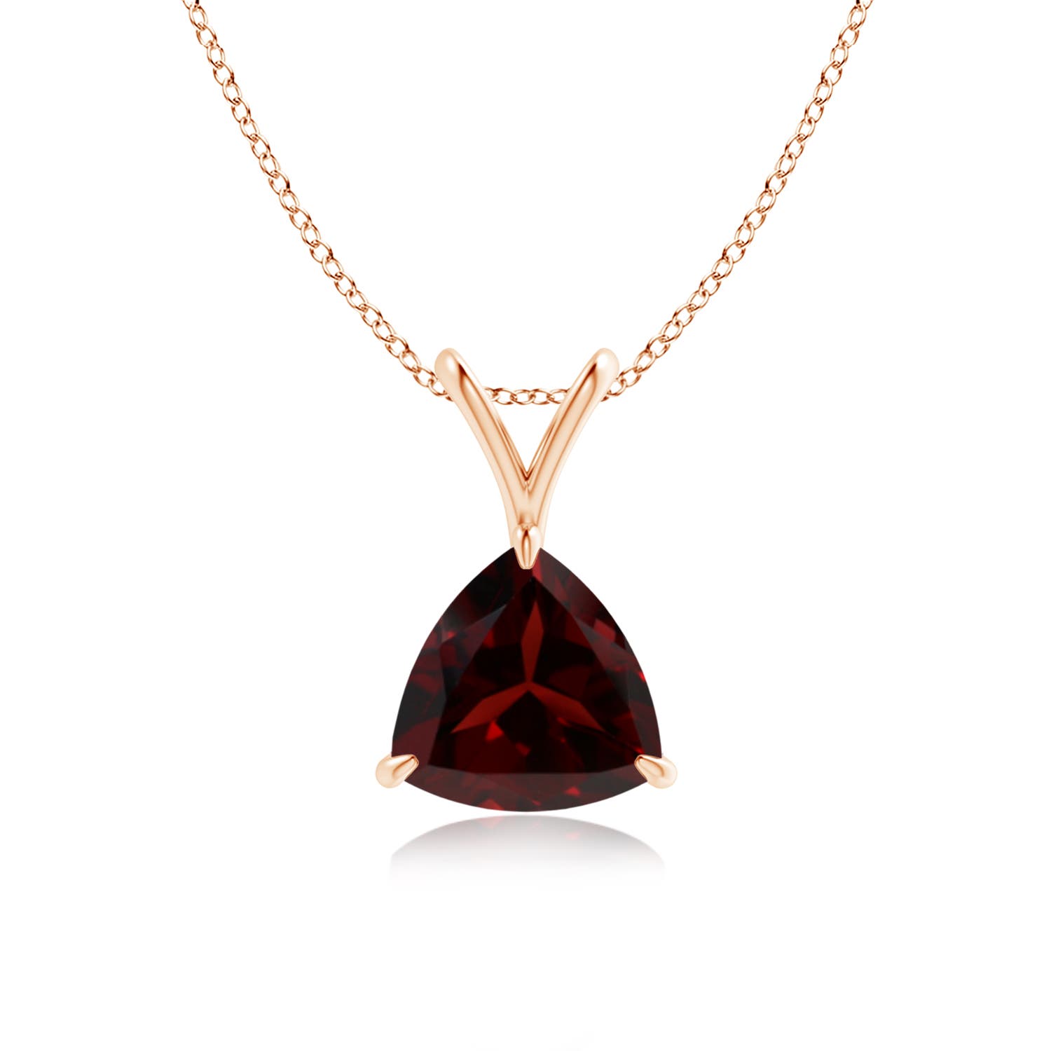 A - Garnet / 1.3 CT / 14 KT Rose Gold